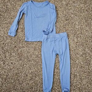 Kyte Baby 2T long sleeve/long pants PJs Periwinkle
